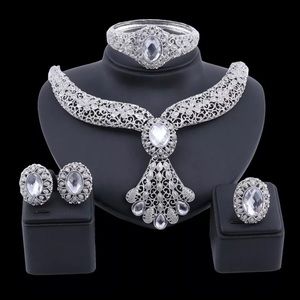 Rhinestone Necklace Set